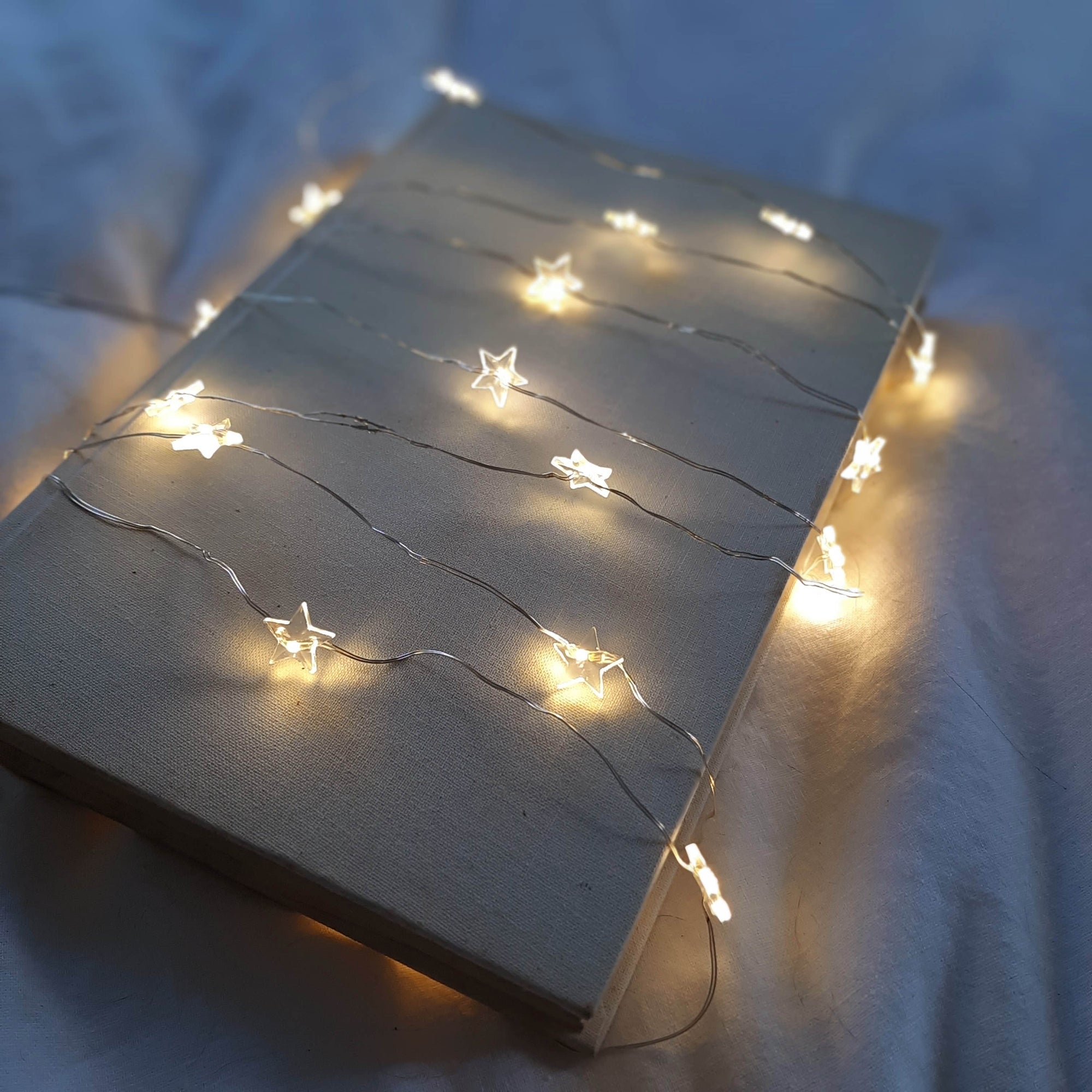 Clear Star String Lights