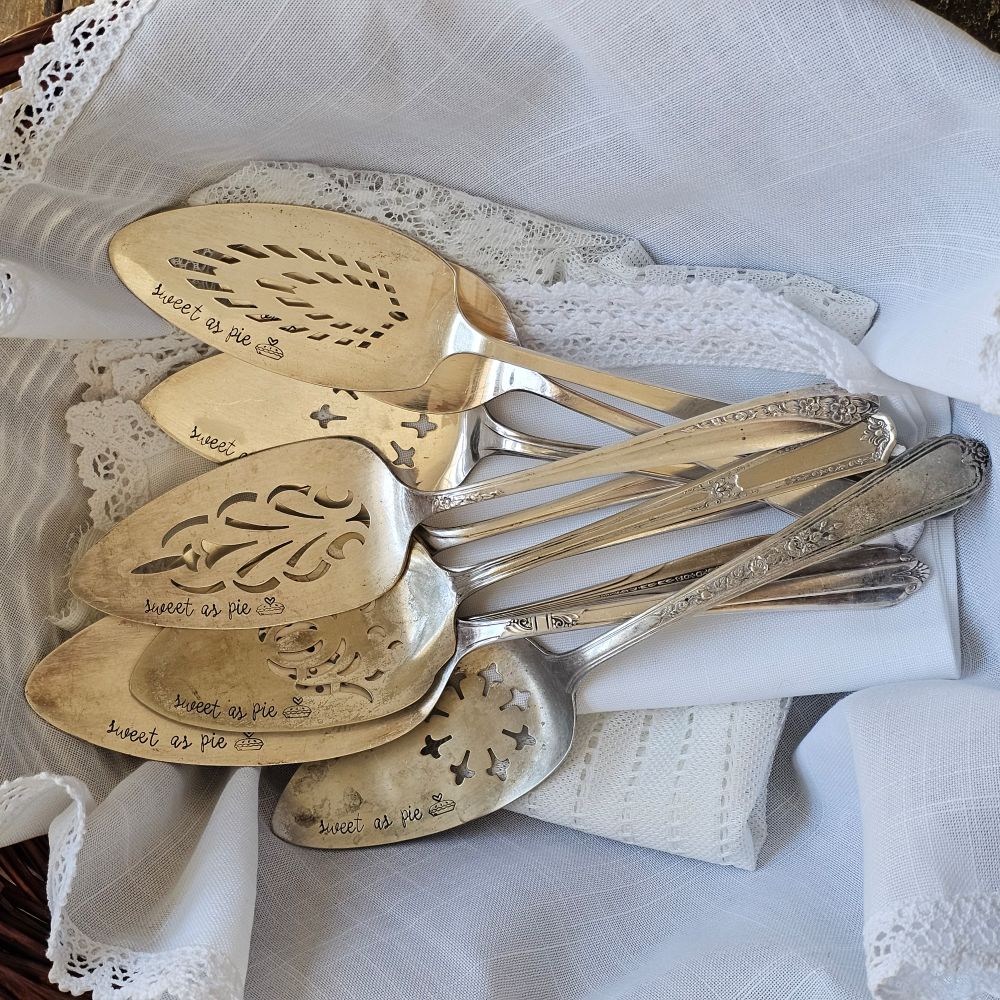 Vintage Pie Server, Vintage Silver Pie Server, Sweet as Pie Server