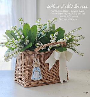 White Bell Flowers, Lily of the Valley, Easter Basket Decor