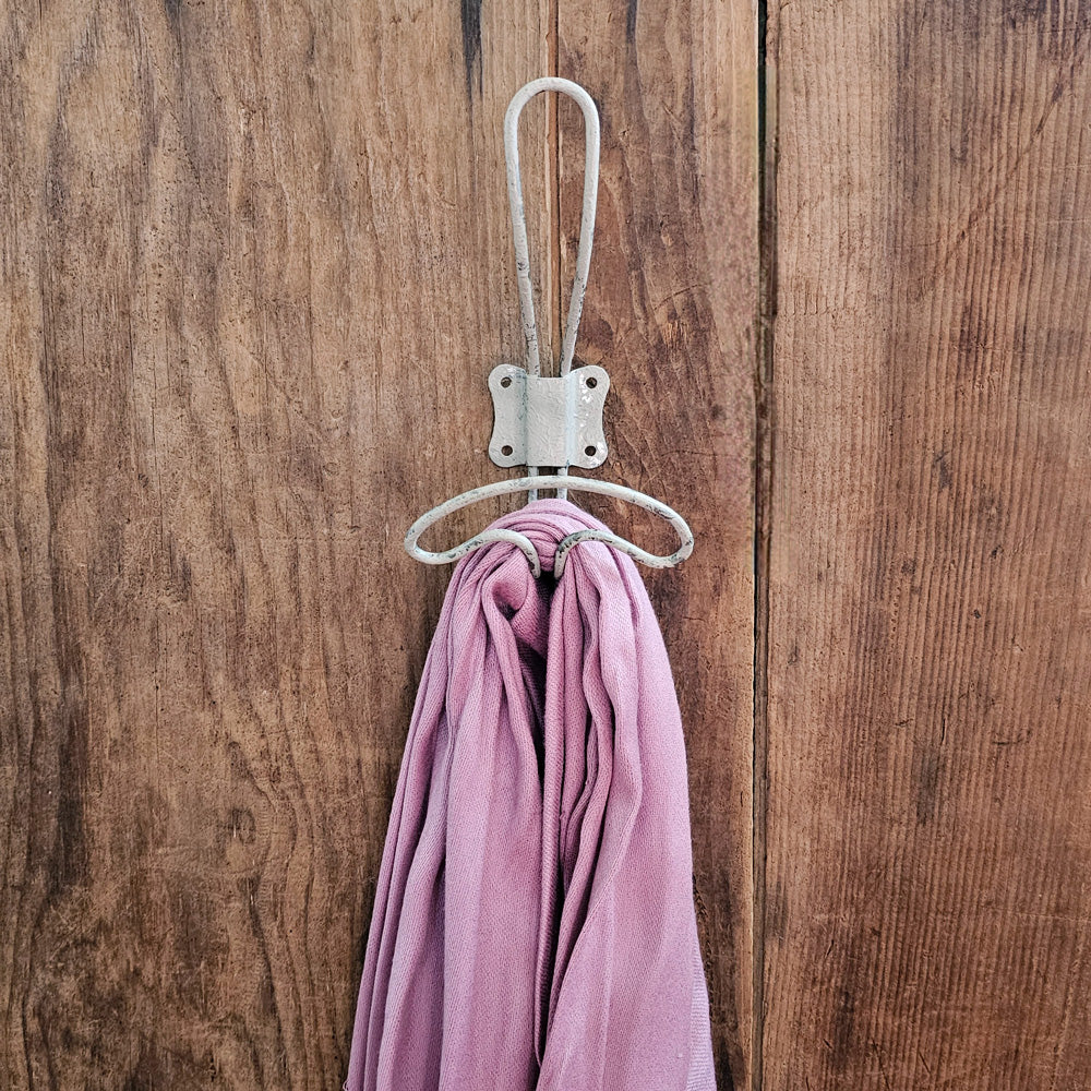 10 Pieces Coat Hooks Single Wall Mounted Robe Hooks Vintage Hanger Supplies