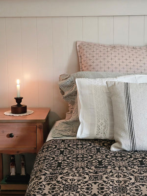 Heritage Reversible Bed Coverlet Blanket