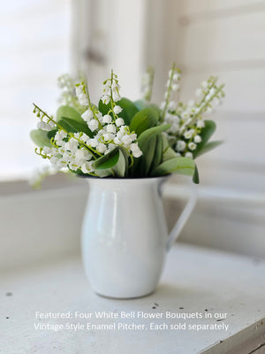 White Bell Flower Bouquet