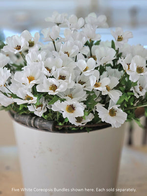 Bright White Coreopsis Bouquet