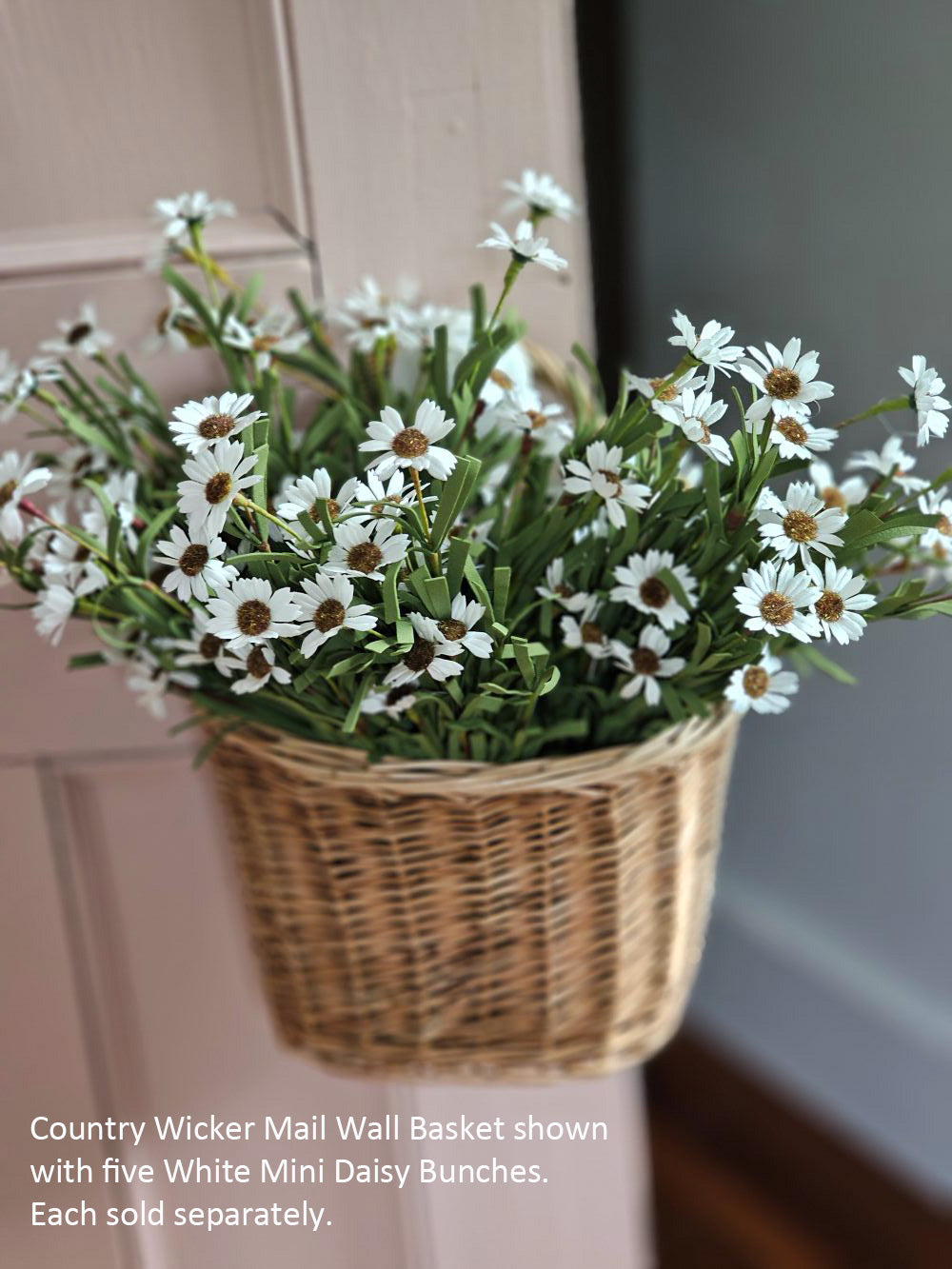White Mini Daisy Bush - Farmhouse Wares