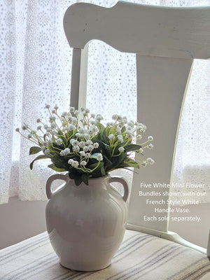 White Mini Flower Bundle