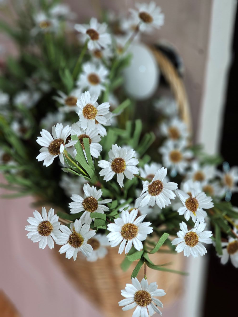 White Mini Daisy Bush - Farmhouse Wares