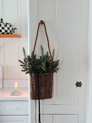 Pine Greens with Hemlock Sprig Pick