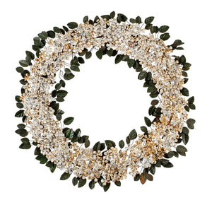 Winter Meadow Metal Wreath