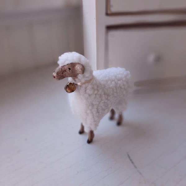 Vintage outlet Rosenthal Germany Baby Sheep Lamb White Figurine 2.5