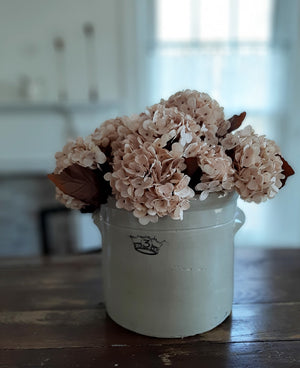 Antique White Winter Hydrangea Pick